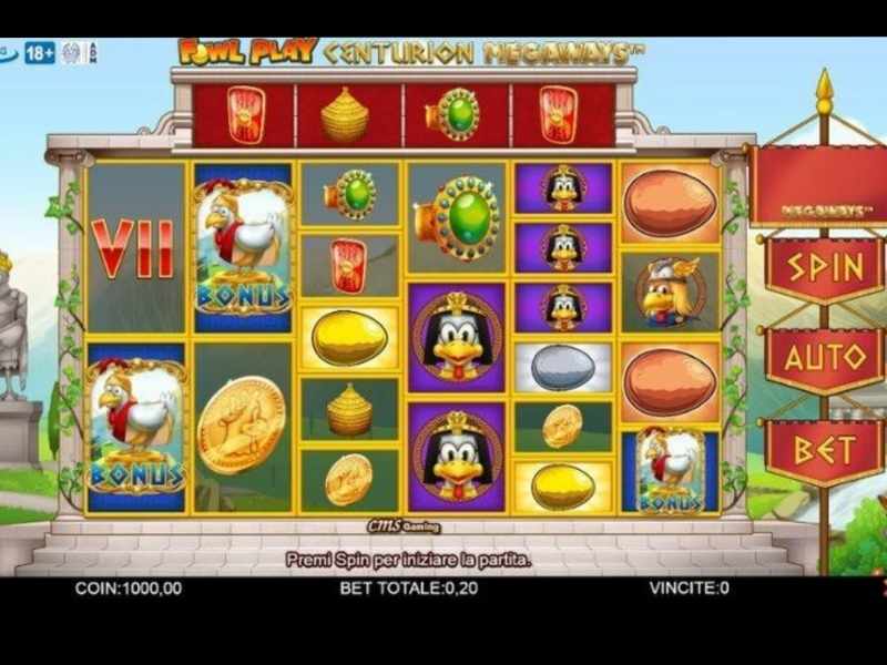 Caratteristiche del gioco Fowl Play Centurion